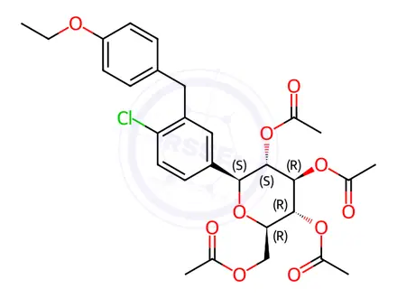 Chemical structure of Dapagliflozin Impurity 20