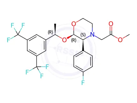 Chemical structure of Aprepitant Impurity 104