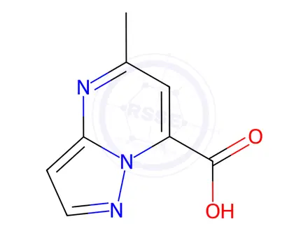Chemical structure of 5-Methylpyrazolo[1,5-a]pyrimidine-7-carboxylic acid
