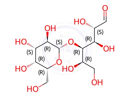 Chemical structure of Lactose Impurity 25