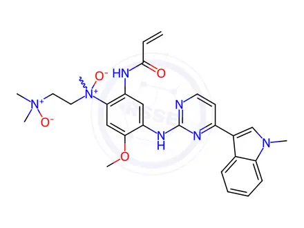 Chemical structure of AZD9291(Osimertinib) Impurity 14