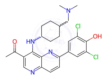Chemical structure of OTSSP167