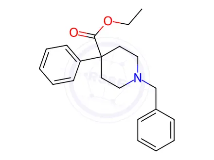 Chemical structure of Pethidine Hydrochloride Impurity 8 (Pethidine Hydrochloride EP Impurity H)