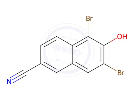 Chemical structure of Nafamostat Impurity 10