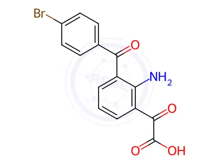 Chemical structure of Bromfenac Impurity 1