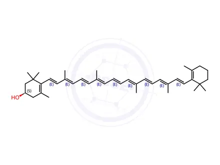 Chemical structure of Zeaxanthin Impurity 21