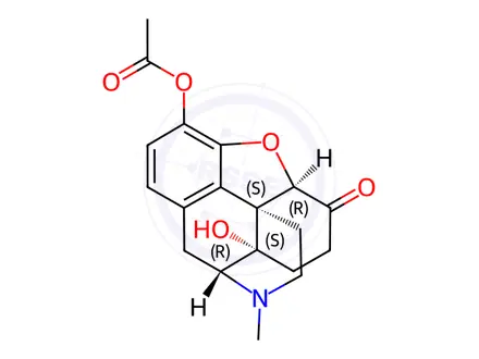 Chemical structure of Oxycodone Hydrochloride Impurity 22