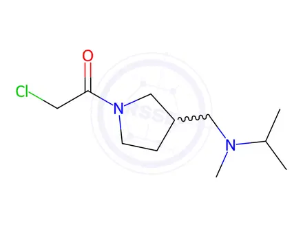 Chemical structure of 2-Chloro-1-(3-((isopropyl(methyl)amino)methyl)pyrrolidin-1-yl)ethanone