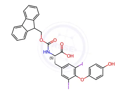 Chemical structure of Liothyronine Impurity 30