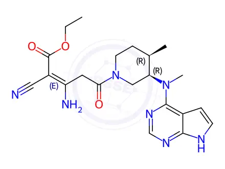 Chemical structure of Tofacitinib Impurity 110