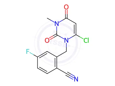 Chemical structure of Trelagliptin impurity 21