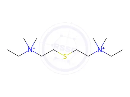 Chemical structure of Tiametonium iodide