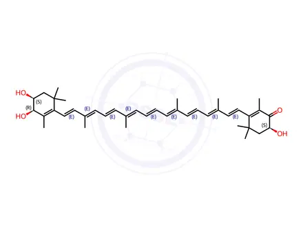 Chemical structure of Xanthophyll Impurity 3