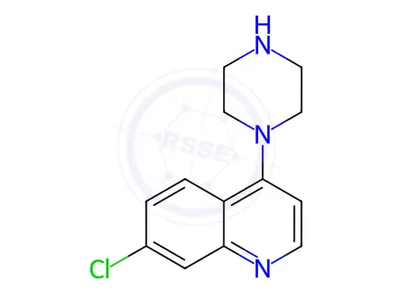 Chemical structure of Piperaquine Impurity 12