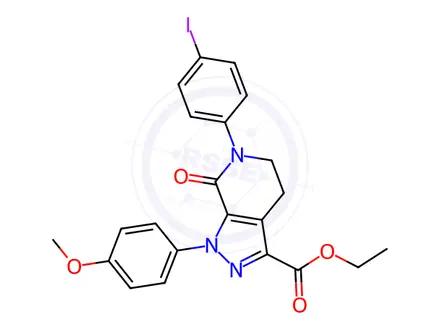 Chemical structure of Apixaban Impurity 133