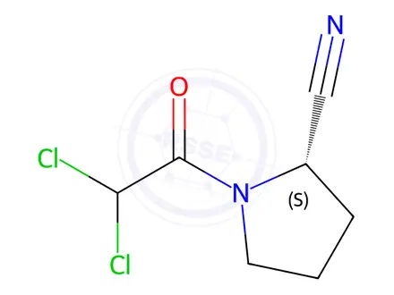 Chemical structure of Vildagliptin Impurity 19