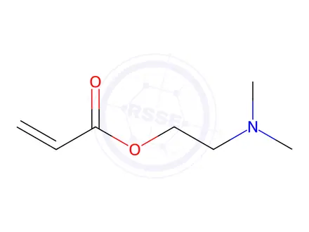 Chemical structure of 2-Propenoic acid, 2-(dimethylamino)ethyl ester, polymer with 2-propenamide, sulfate