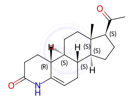 Chemical structure of Finasteride Impurity 39