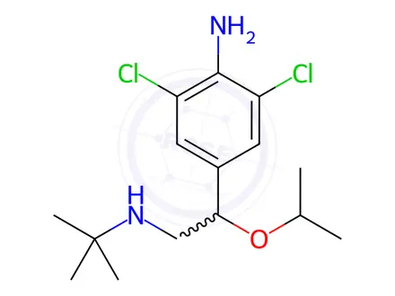 Chemical structure of Clenbuterol Impurity 8