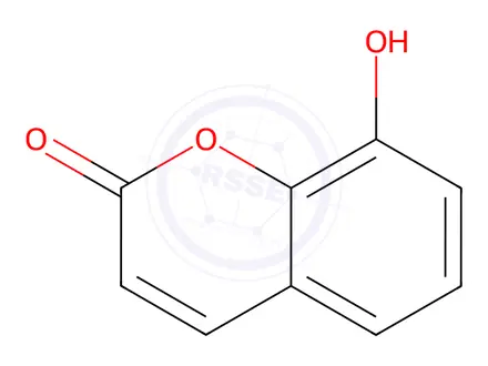 Chemical structure of 8-Hydroxy Coumarin