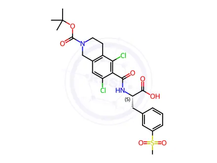 Chemical structure of Lifitegrast Impurity 46