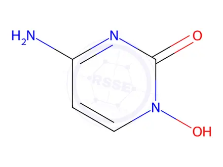 Chemical structure of Cytosine, 1-oxide (7CI,8CI)