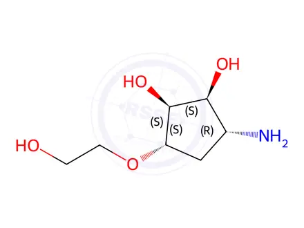 Chemical structure of Ticagrelor Impurity 360
