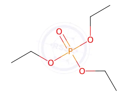 Chemical structure of Triethyl phosphate