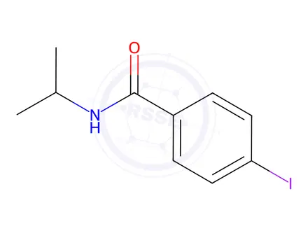 Chemical structure of 4-Iodo-N-isopropylbenzamide