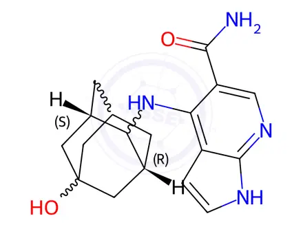 Chemical structure of Peficitinib Impurity 7