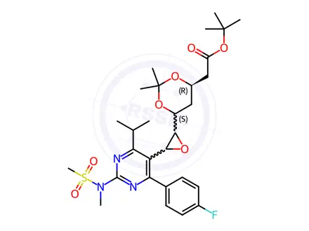 Chemical structure of Rosuvastatin Impurity 9