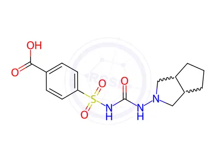 Chemical structure of Gliclazide Impurity 1 (Carboxy Gliclazide)