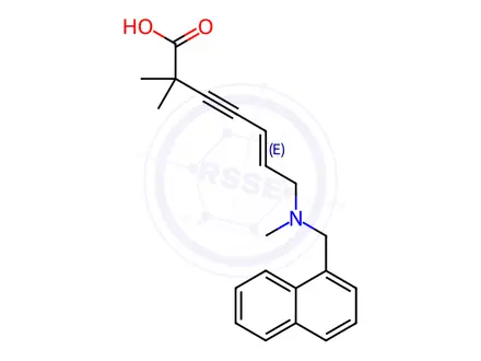 Chemical structure of Terbinafine Impurity 17