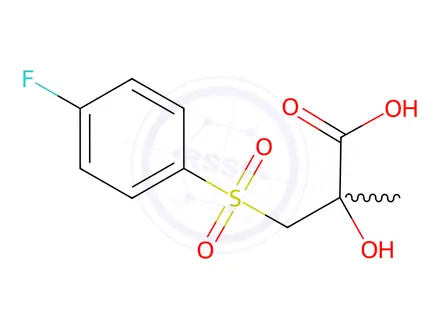 Chemical structure of Bicalutamide EP Impurity M