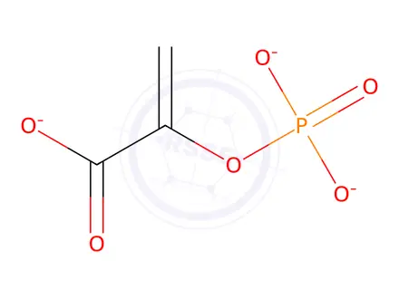 Chemical structure of 2-Phosphoenol Pyruvate Sodium Salt