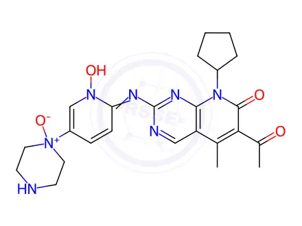 Chemical structure of Palbociclib Impurity 76