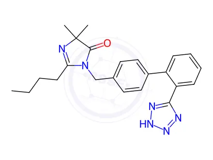 Chemical structure of Irbesartan Impurity 13