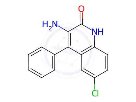 Chemical structure of Diazepam Impurity 15