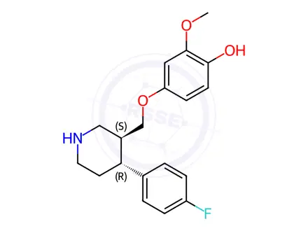 Chemical structure of Paroxetine Hydrochloride Impurity 86