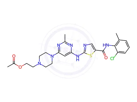 Chemical structure of Dasatinib Impurity 5