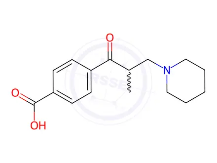 Chemical structure of Tolperisone Impurity 2(Hydrochloride)