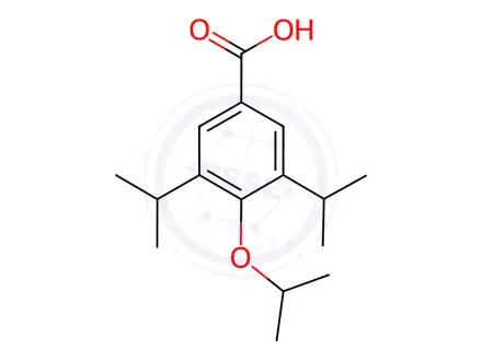 Chemical structure of Propofol Impurity 9
