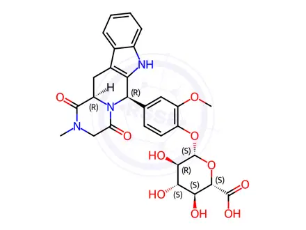 Chemical structure of Tadalafil Impurity 128