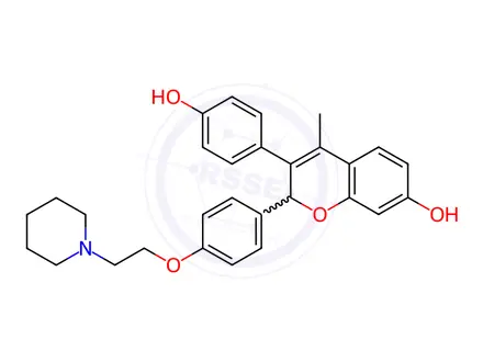 Chemical structure of rac-Acolbifene