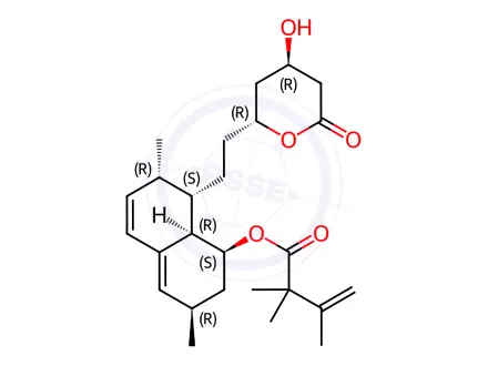 Chemical structure of SiMvastatin IMpurity G