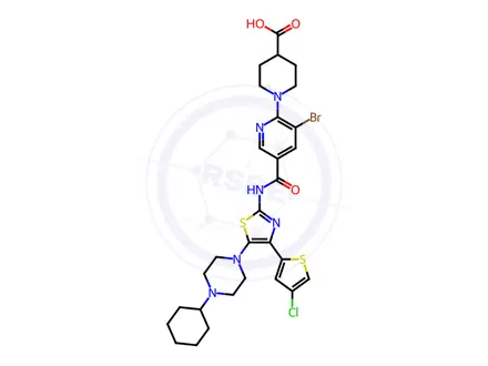 Chemical structure of Avatrombopag Impurity 38