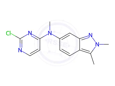 Chemical structure of Pazopanib Impurity 14