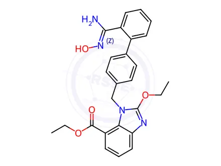 Chemical structure of Azilsartan Impurity 109