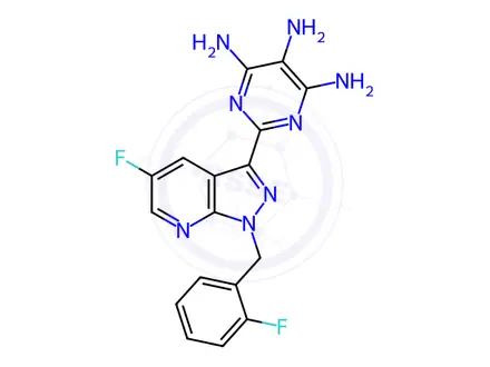 Chemical structure of Vericiguat Impurity 106
