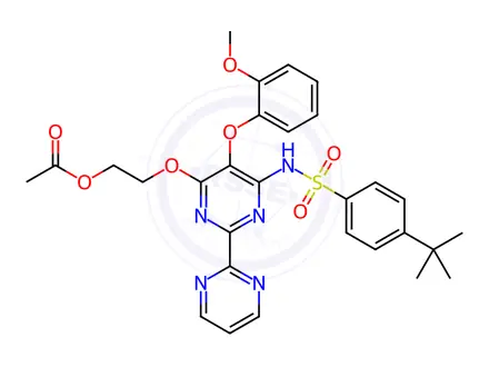 Chemical structure of Bosentan Impurity 13
